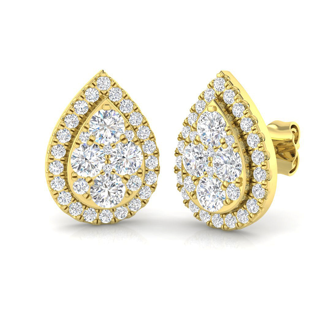SE6654 — Earrings - 9k Yellow Gold