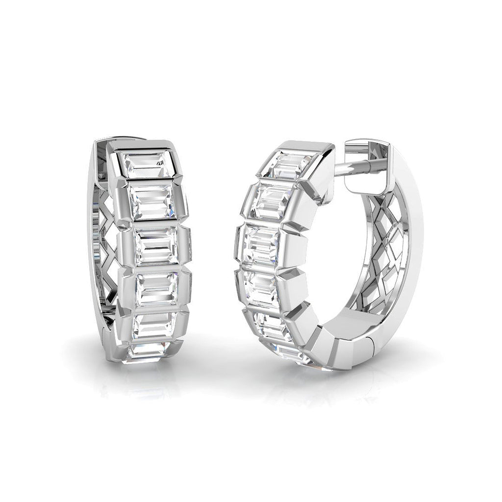SE6659 — Earrings - 9k White Gold