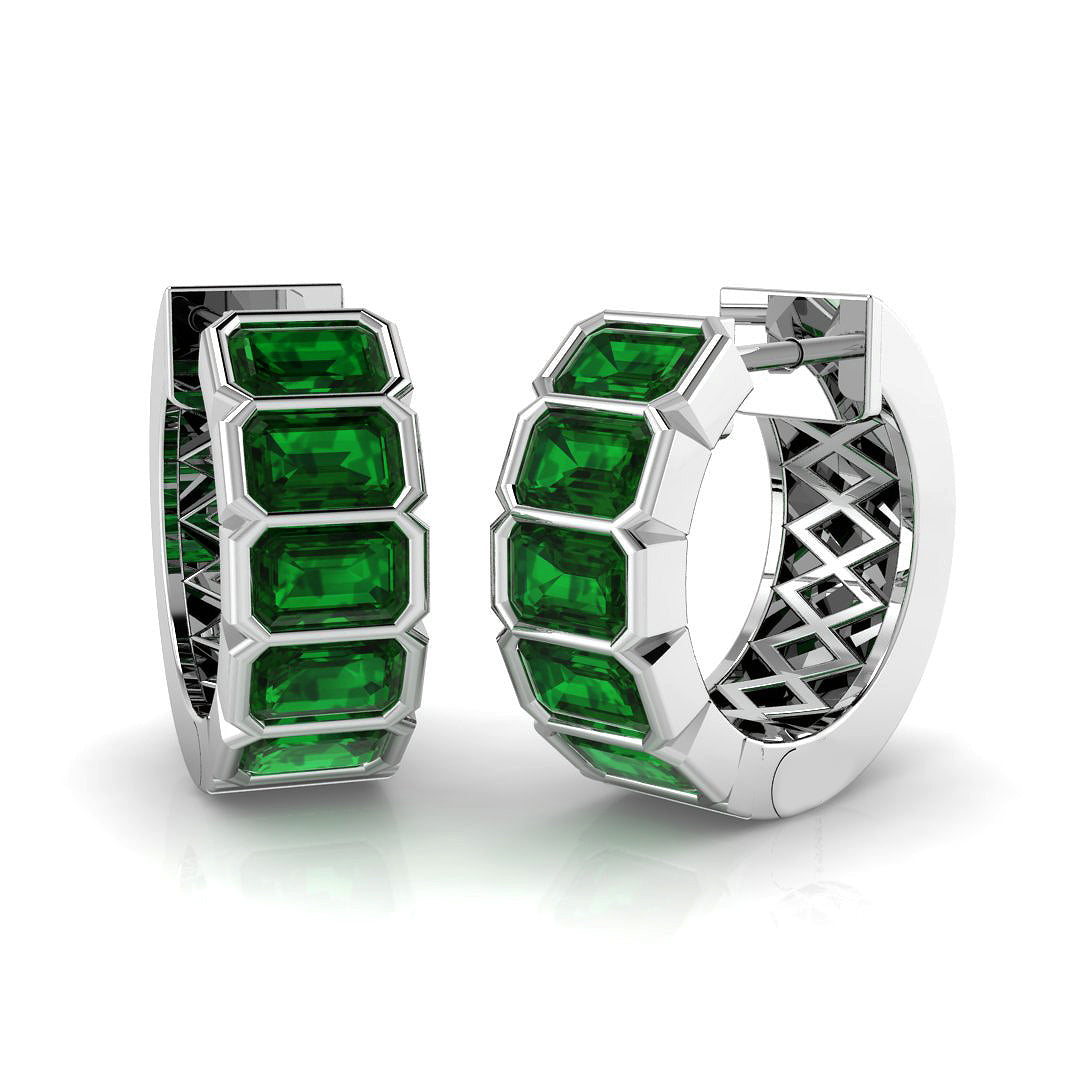 SE6660 — Earrings - 9k White Gold