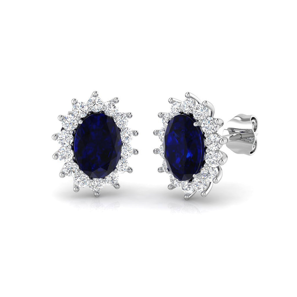 SE6689 — Earrings - 9k White Gold