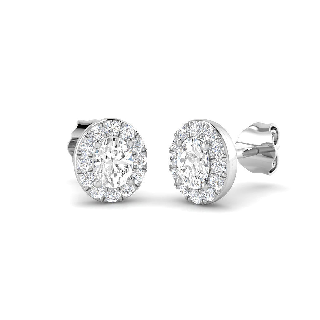 SE6691 — Earrings - 9k White Gold