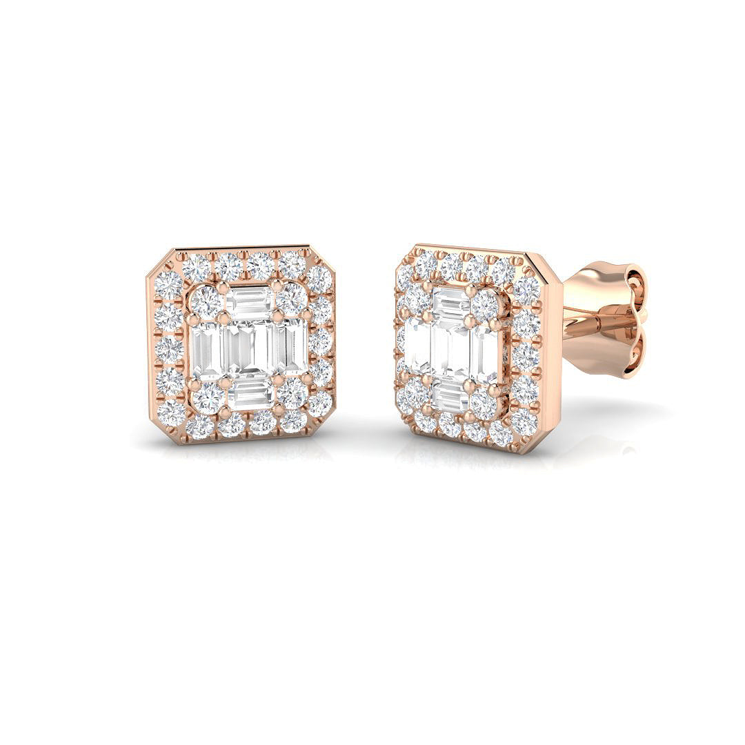 SE6694 — Earrings - 9k Rose Gold