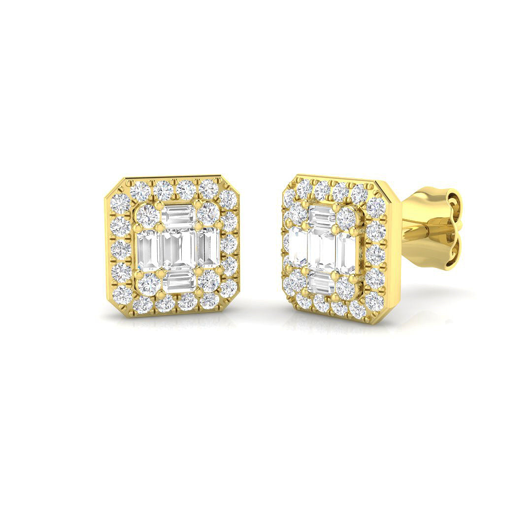 SE6694 — Earrings - 9k Yellow Gold