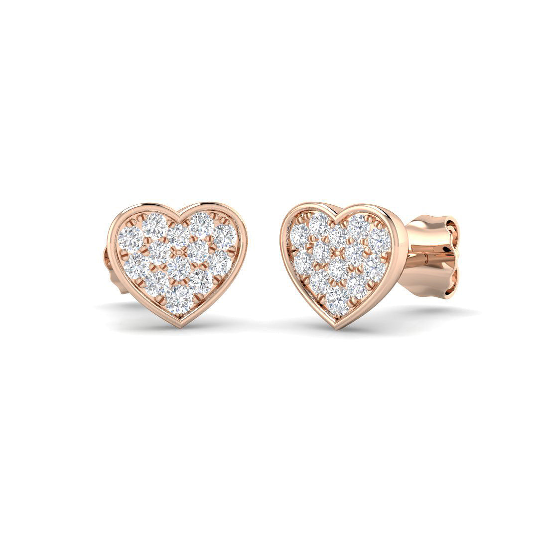 SE6712 — Earrings - 9k Rose Gold