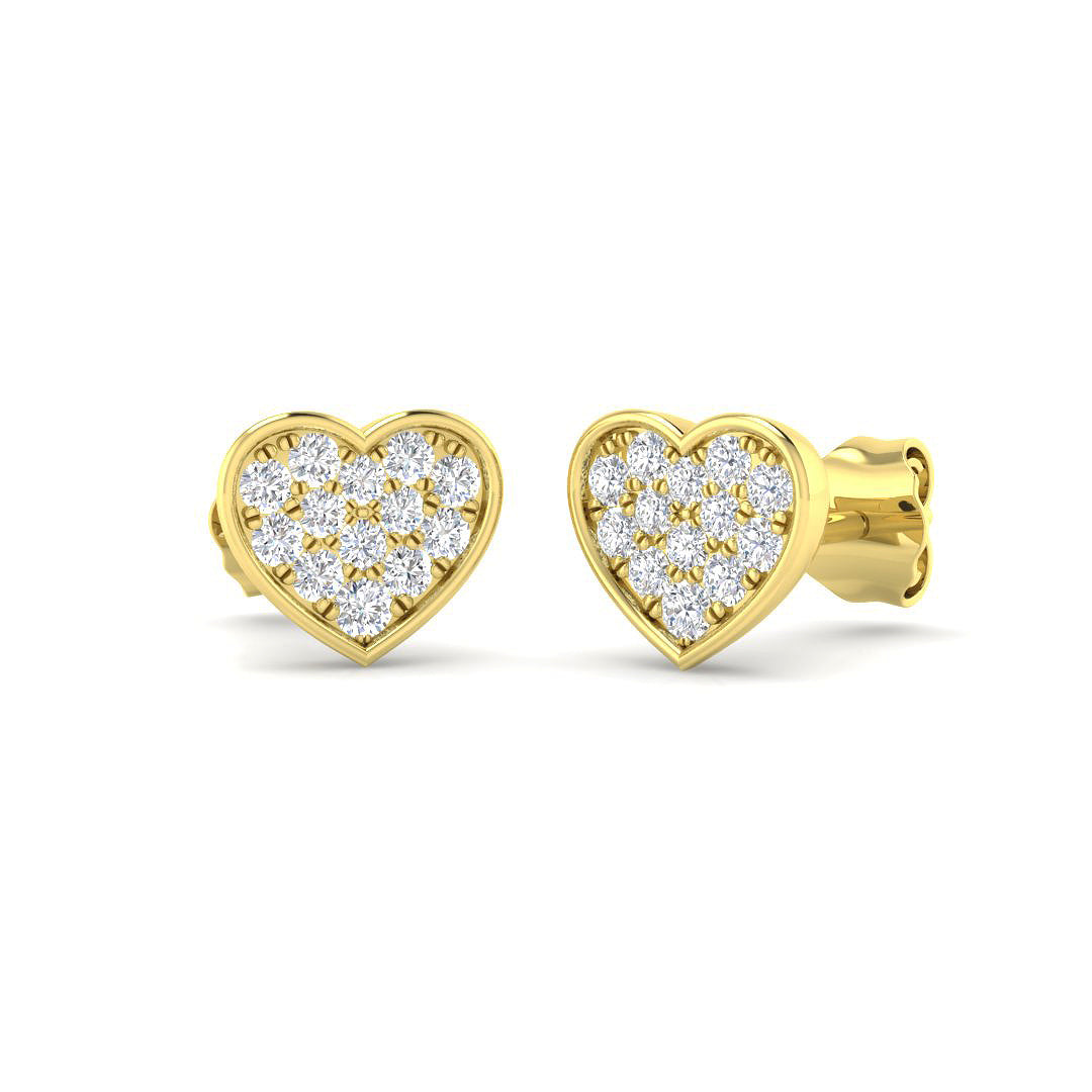 SE6712 — Earrings - 9k Yellow Gold