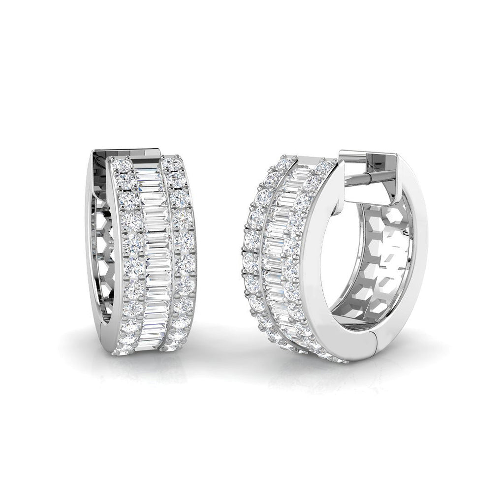 SE6714 — Earrings - 9k White Gold