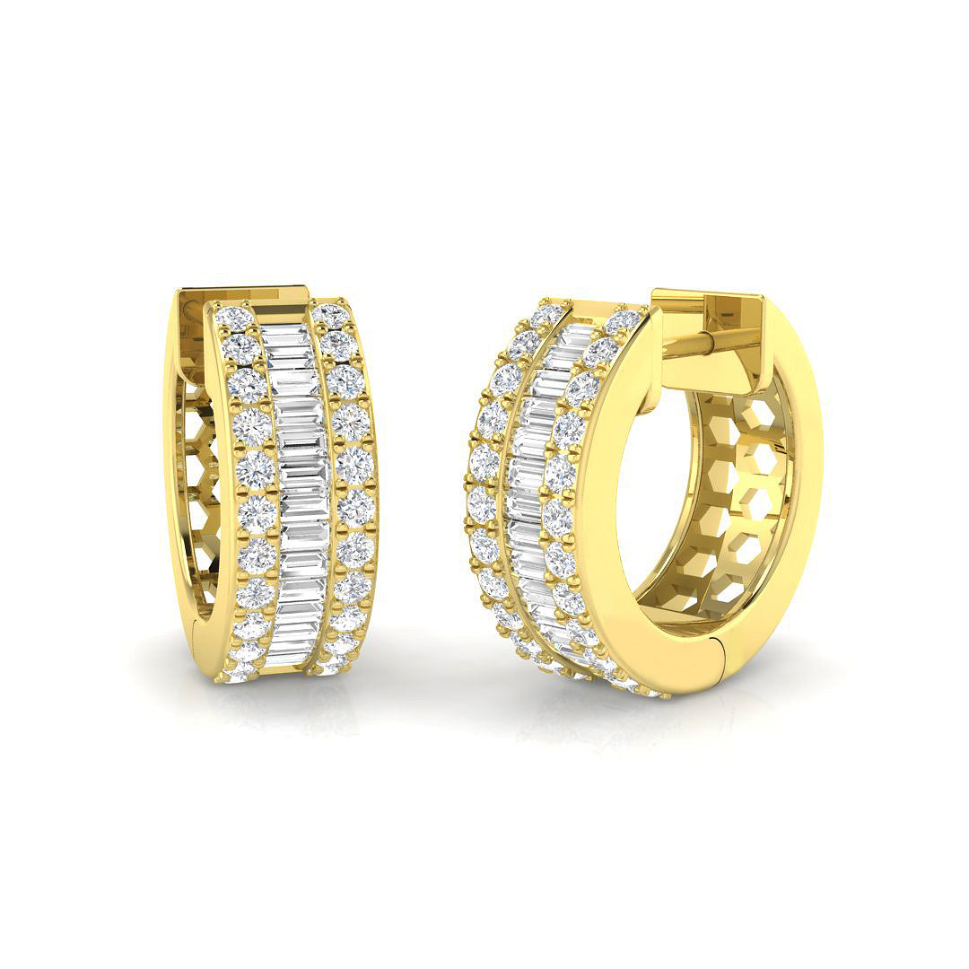 SE6714 — Earrings - 9k Yellow Gold