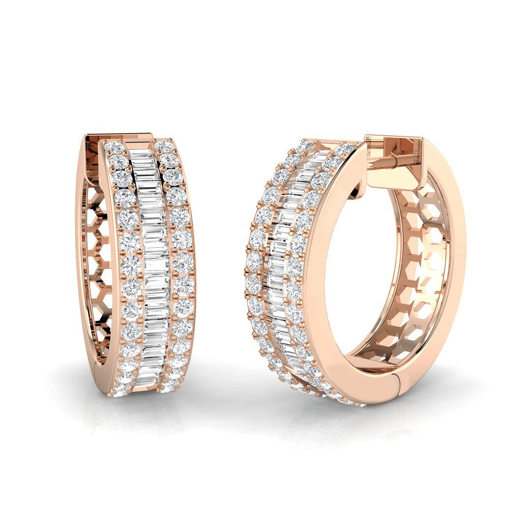 SE6716 — Earrings - 9k Rose Gold