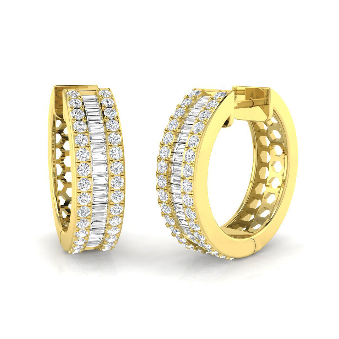 SE6716 — Earrings - 9k Yellow Gold