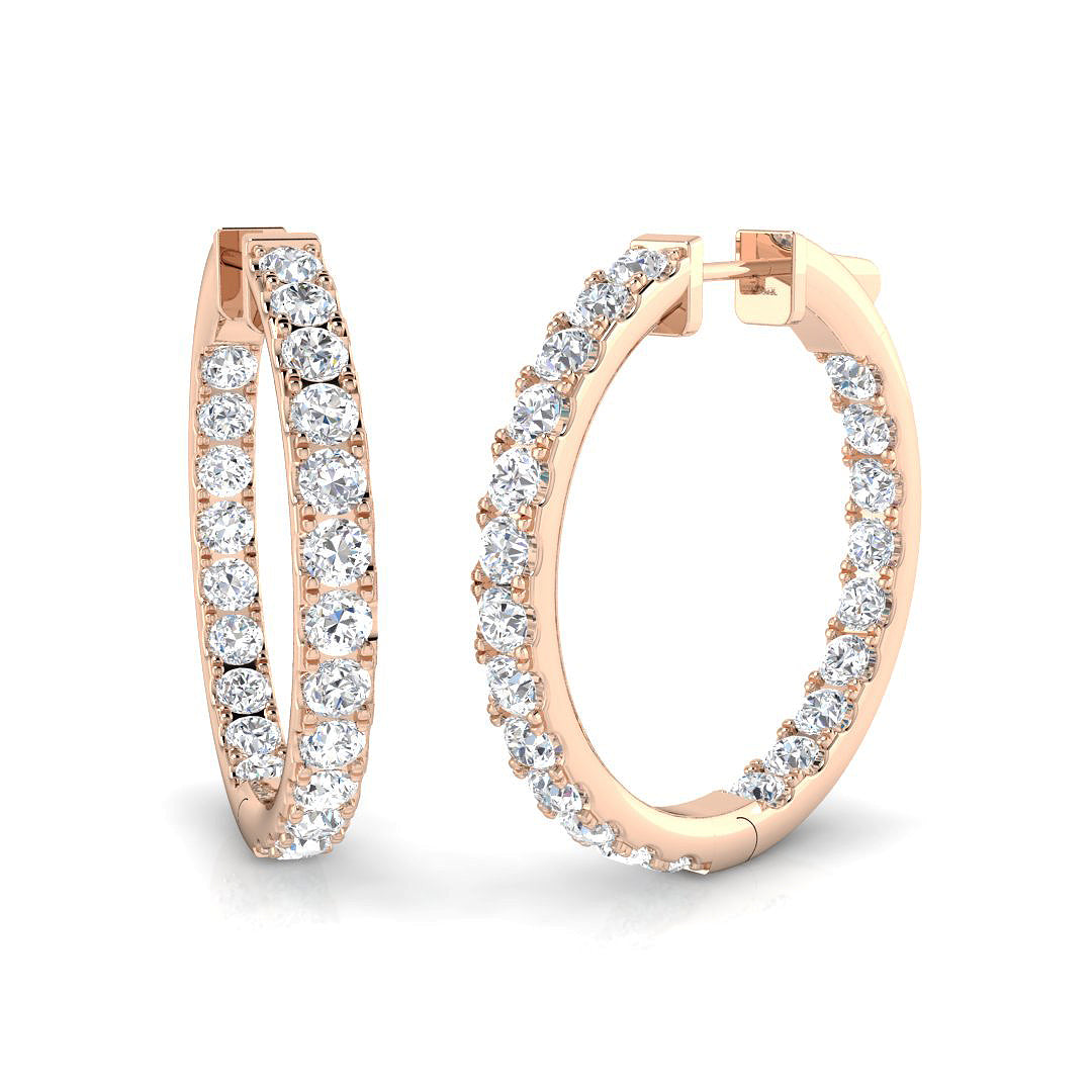 SE6725 — Earrings - 9k Rose Gold