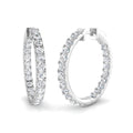 SE6725 — Earrings - 9k White Gold