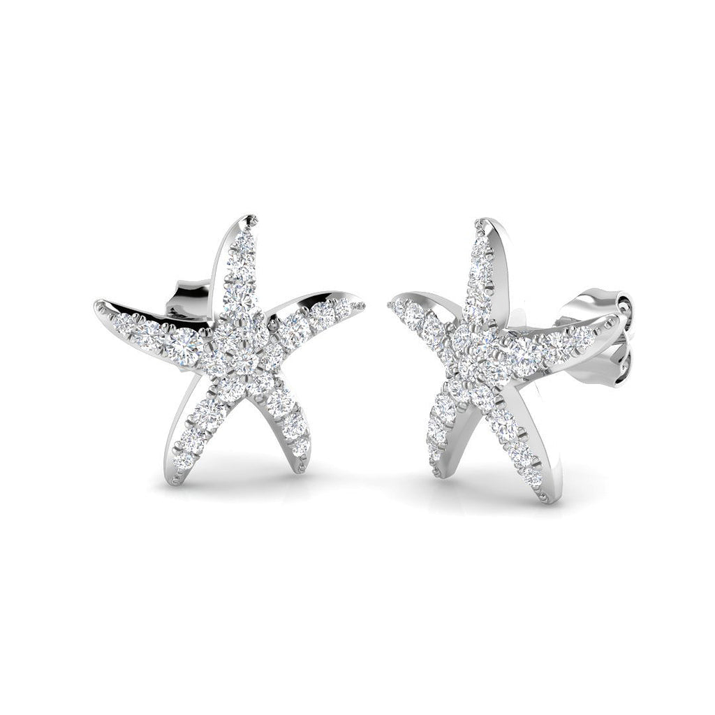 SE6726 — Earrings - 9k White Gold