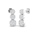 SE6729 — Earrings - 9k White Gold
