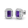 SE6731 — Earrings - 9k White Gold