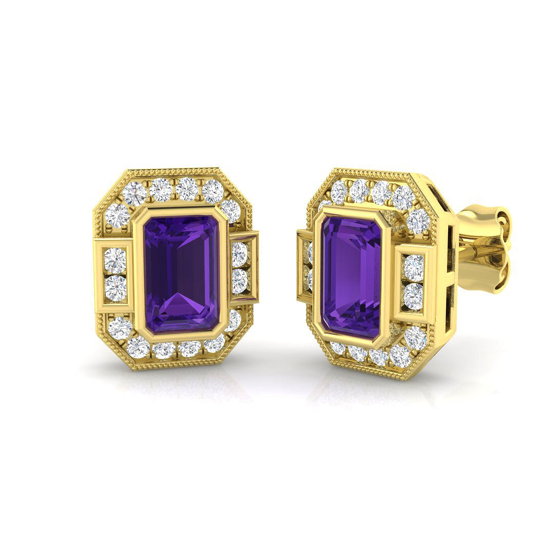 SE6731 — Earrings - 9k Yellow Gold