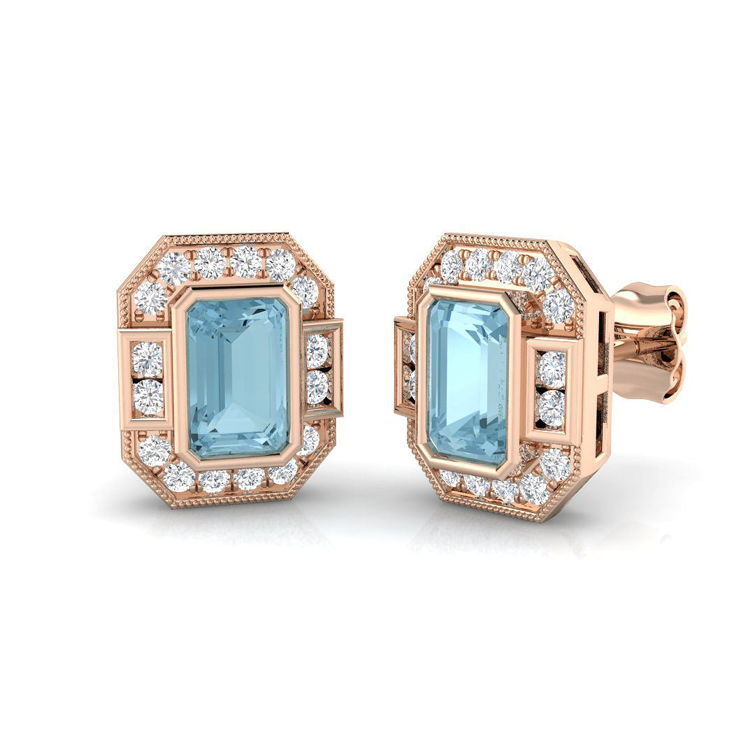 SE6731 — Earrings - 9k Rose Gold