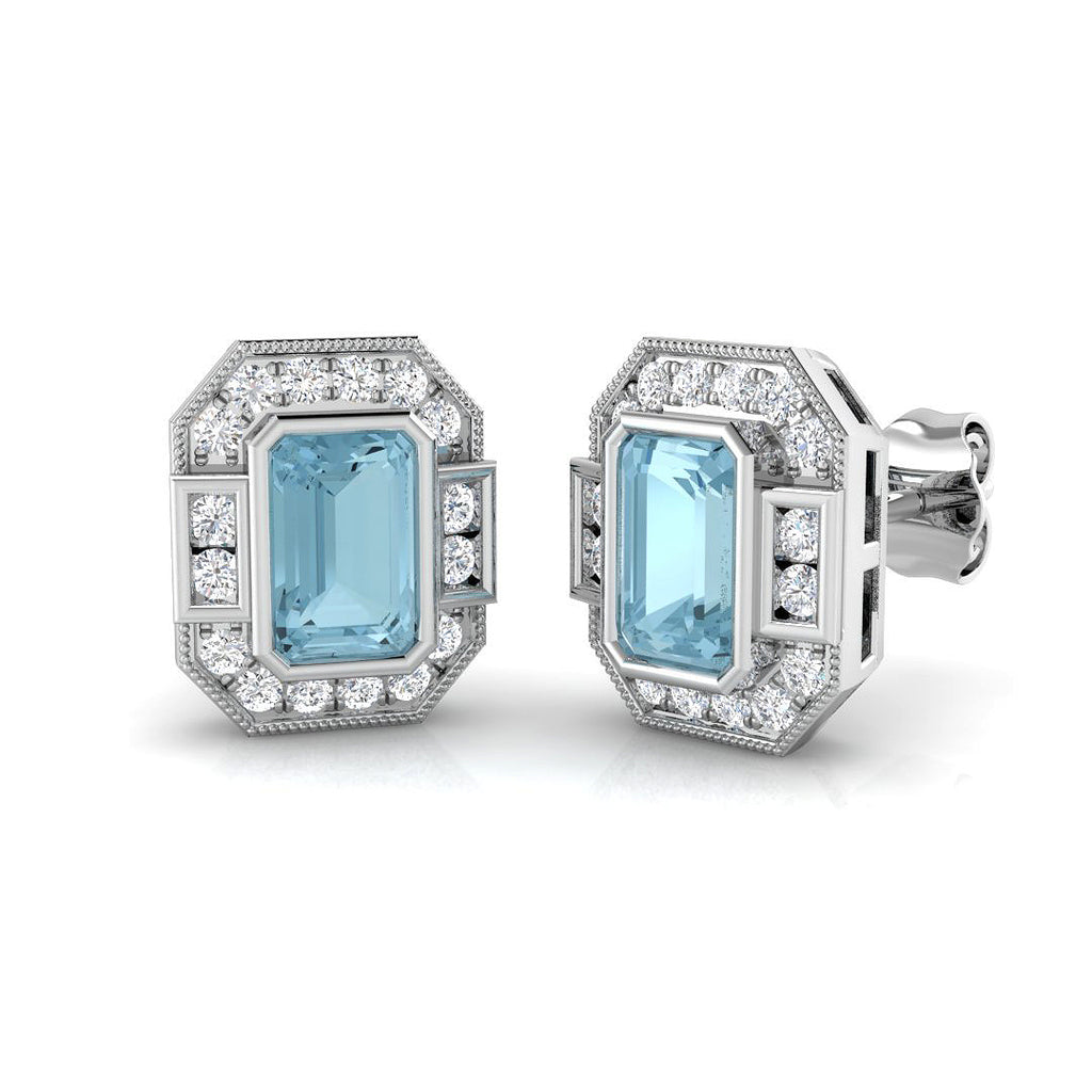 SE6731 — Earrings - 9k White Gold