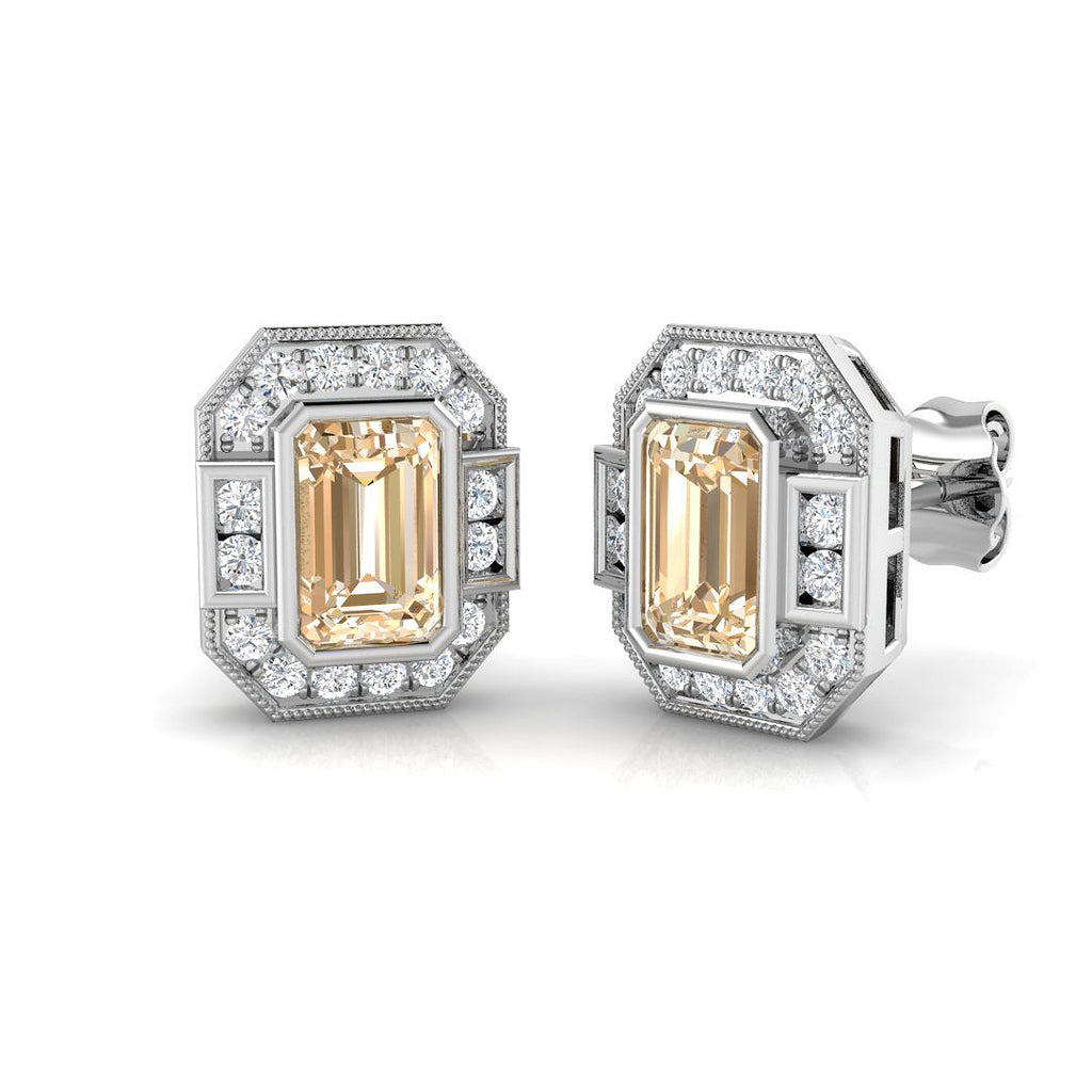 SE6731 — Earrings - 9k White Gold
