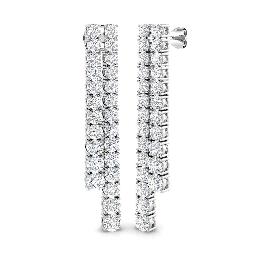 SE6734 — Earrings - 9k White Gold