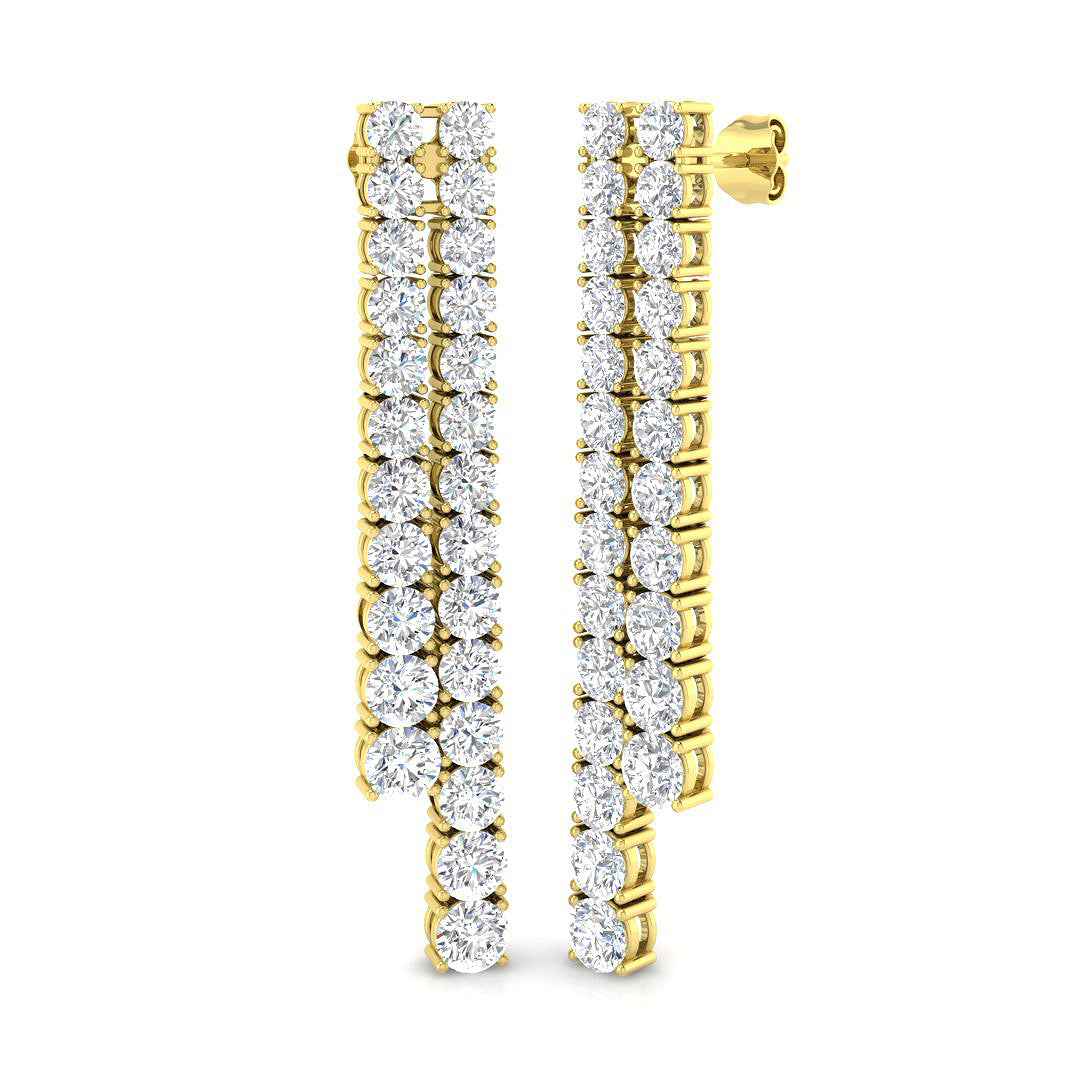 SE6734 — Earrings - 9k Yellow Gold