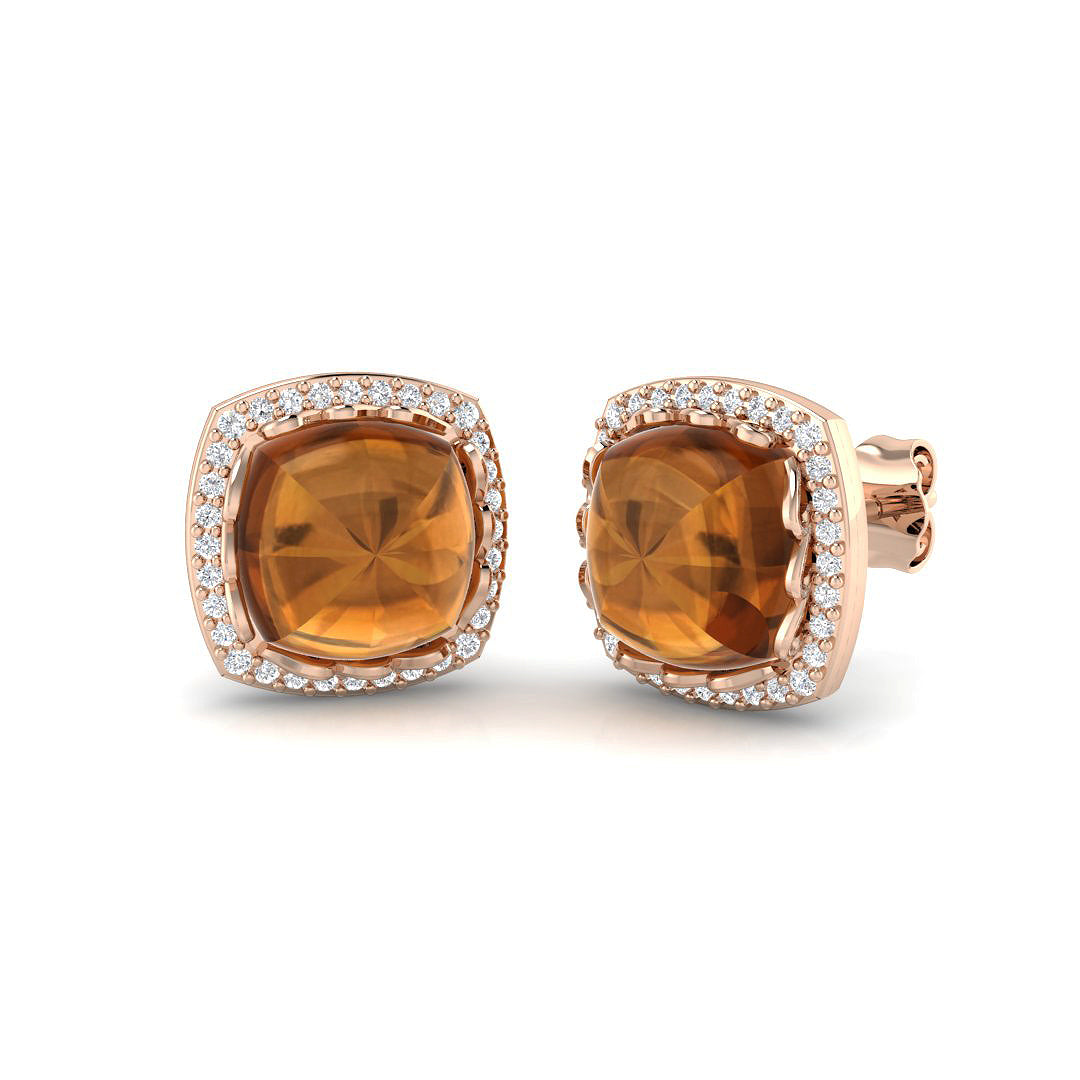 SE6737 — Earrings - 9k Rose Gold