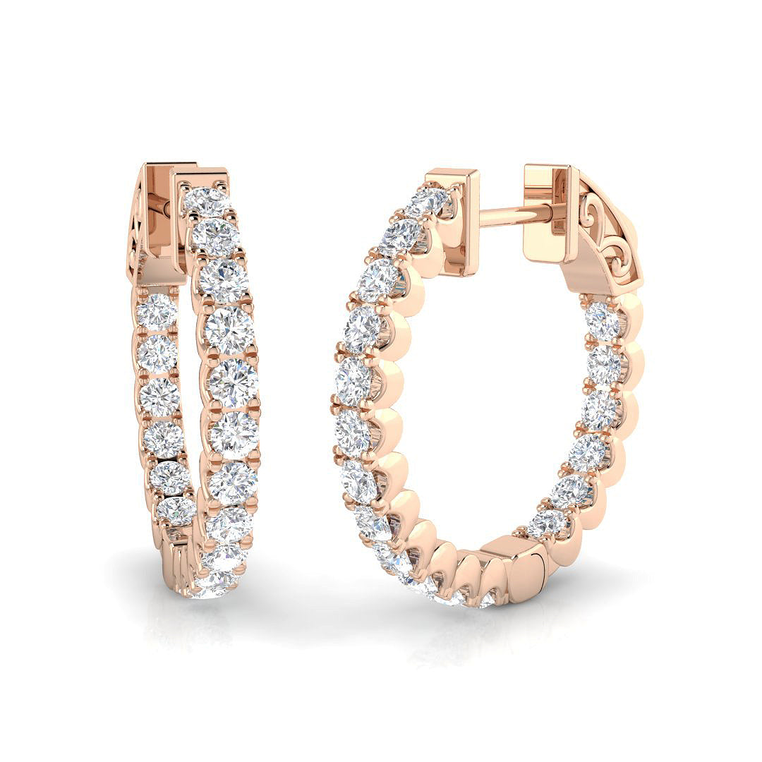 SE6739 — Earrings - 9k Rose Gold