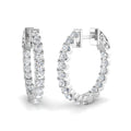 SE6739 — Earrings - 9k White Gold