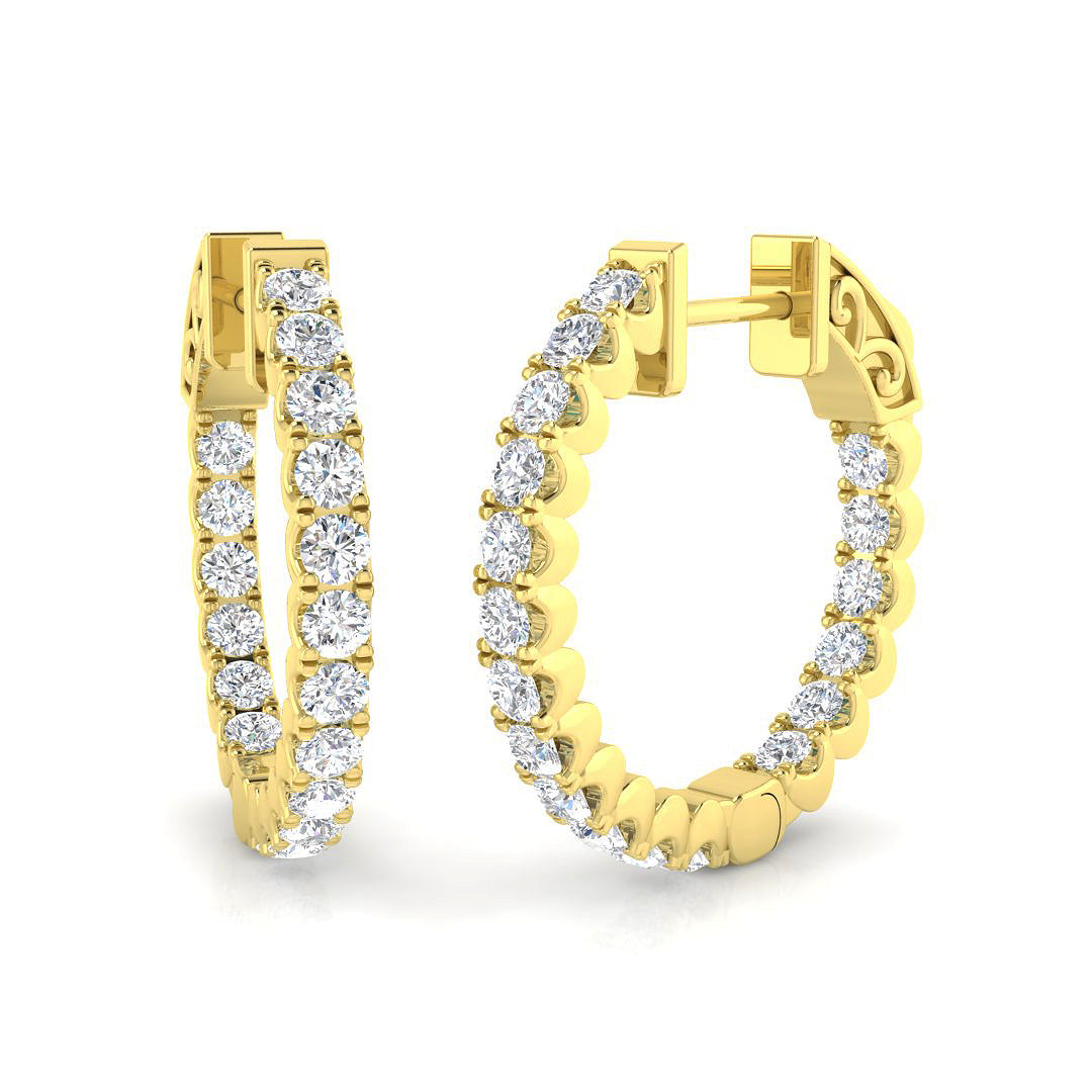 SE6739 — Earrings - 9k Yellow Gold