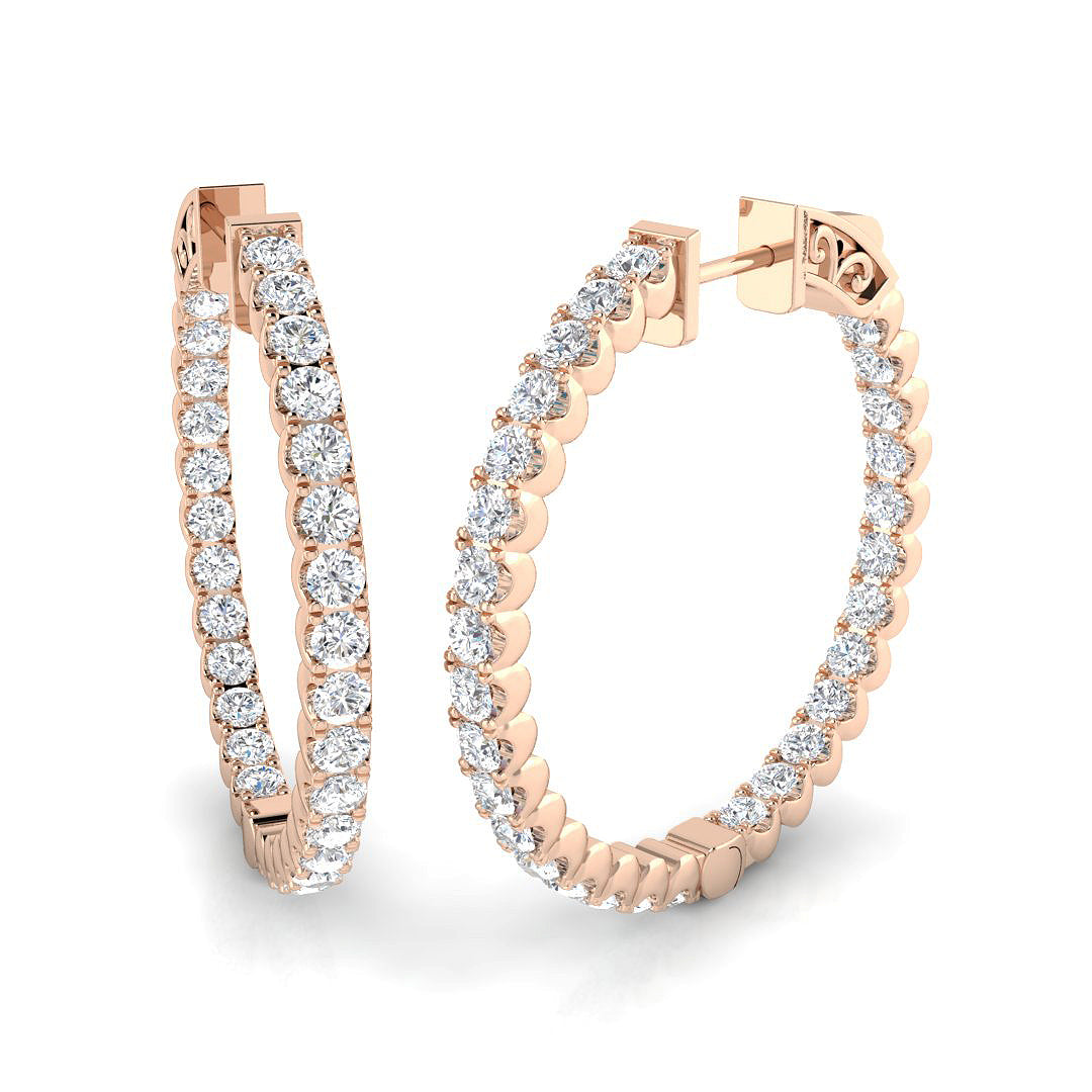 SE6740 — Earrings - 9k Rose Gold
