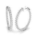 SE6740 — Earrings - 9k White Gold