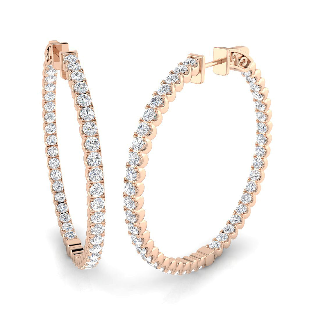 SE6741 — Earrings - 9k Rose Gold
