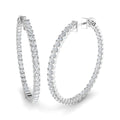 SE6741 — Earrings - 9k White Gold