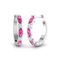 SE6752 — Earrings - 9k White Gold
