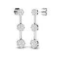 SE6758 — Earrings - 9k White Gold