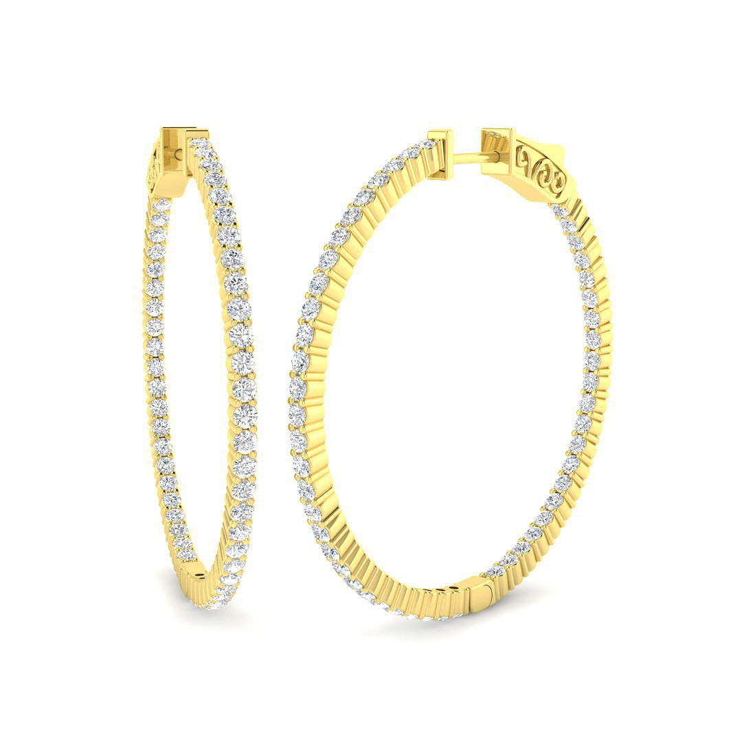 SE6761 — Earrings - 9k Yellow Gold