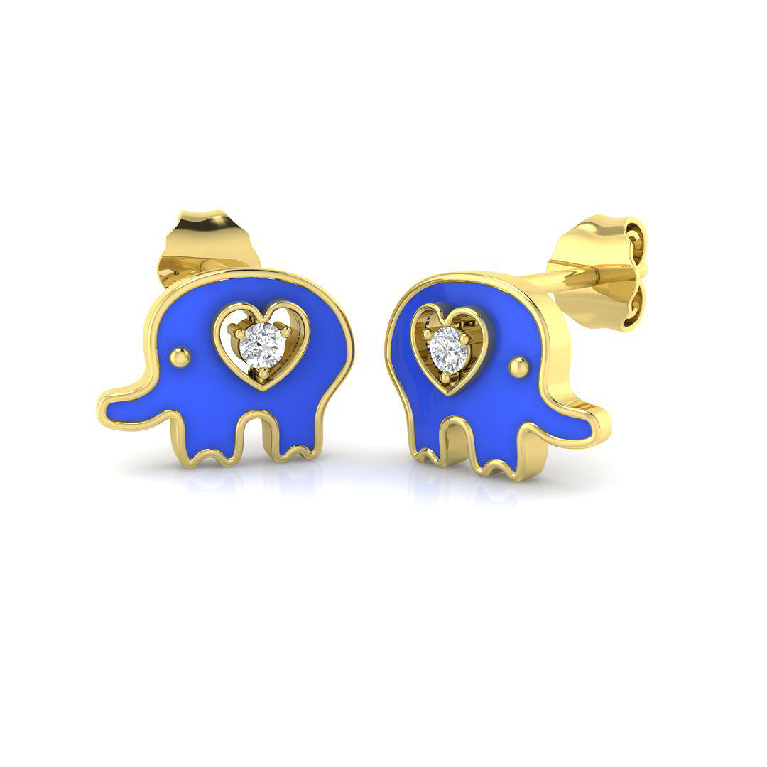SE6768 — Earrings - 9k Yellow Gold