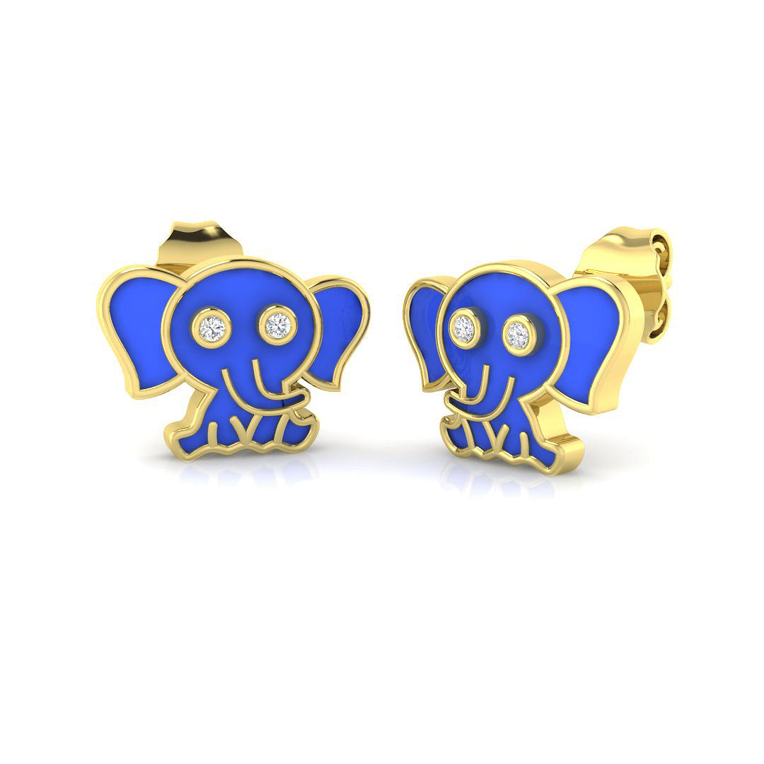 SE6769 — Earrings - 9k Yellow Gold