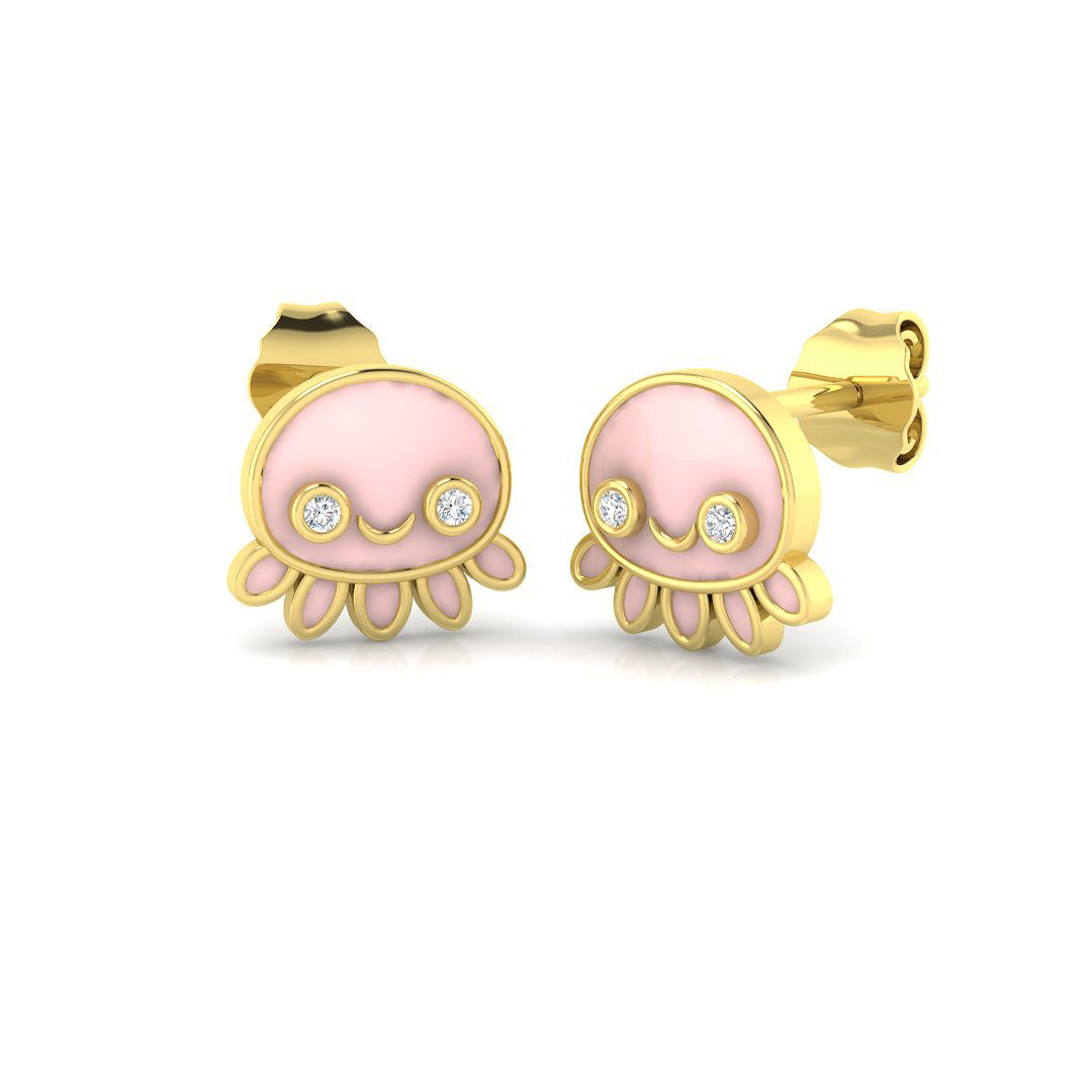 SE6770 — Earrings - 9k Yellow Gold