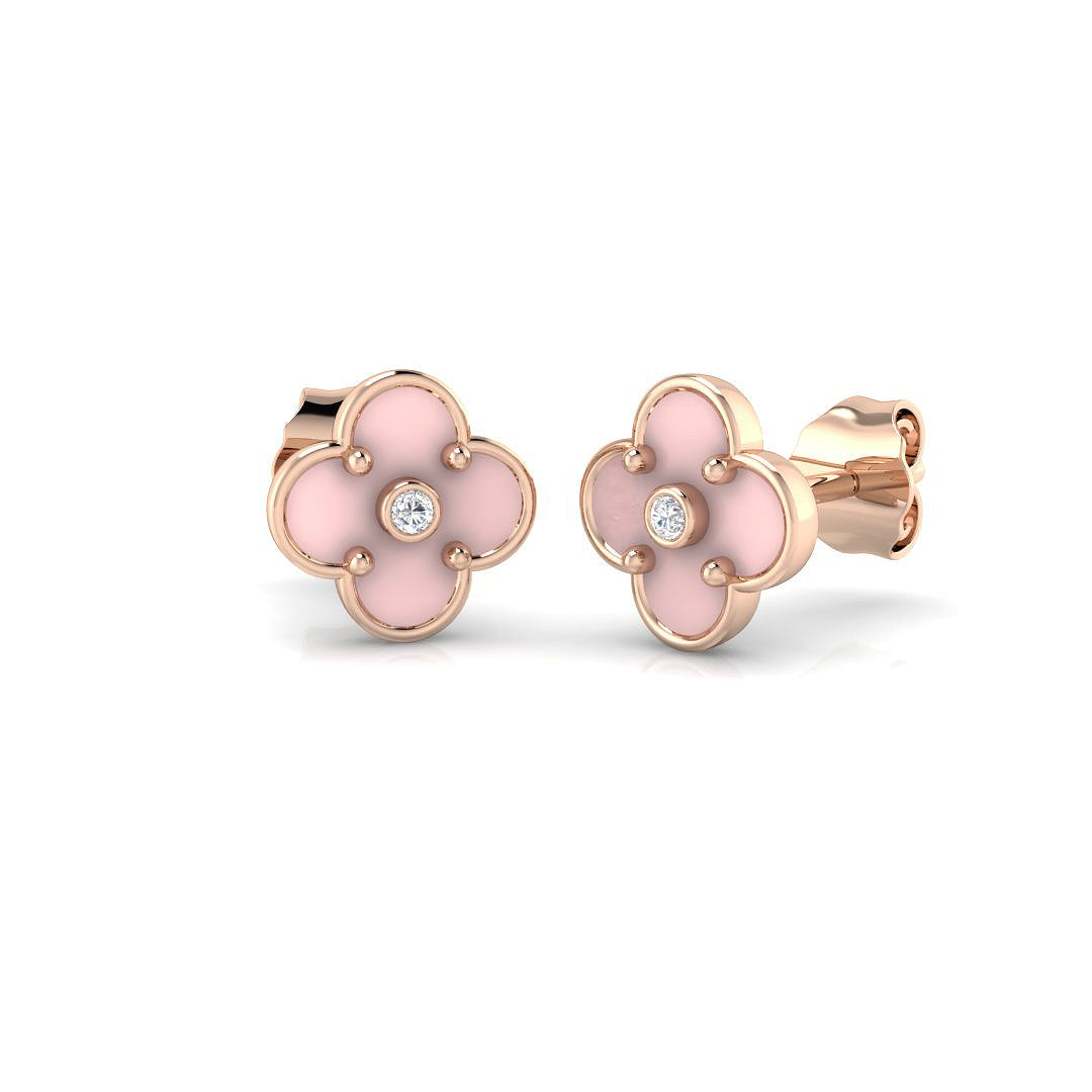 SE6771 — Earrings - 9k Rose Gold