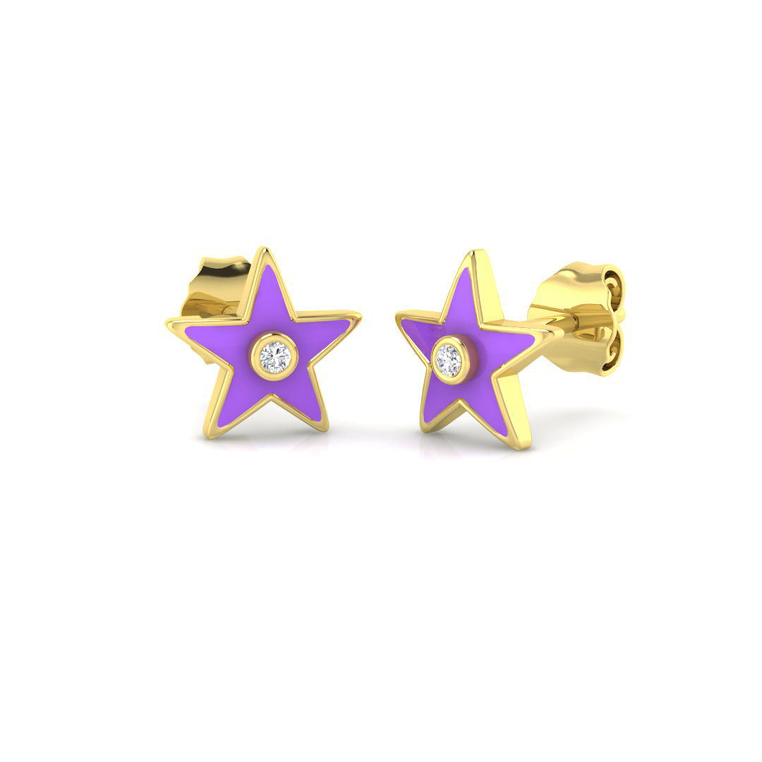 SE6774 — Earrings - 9k Yellow Gold
