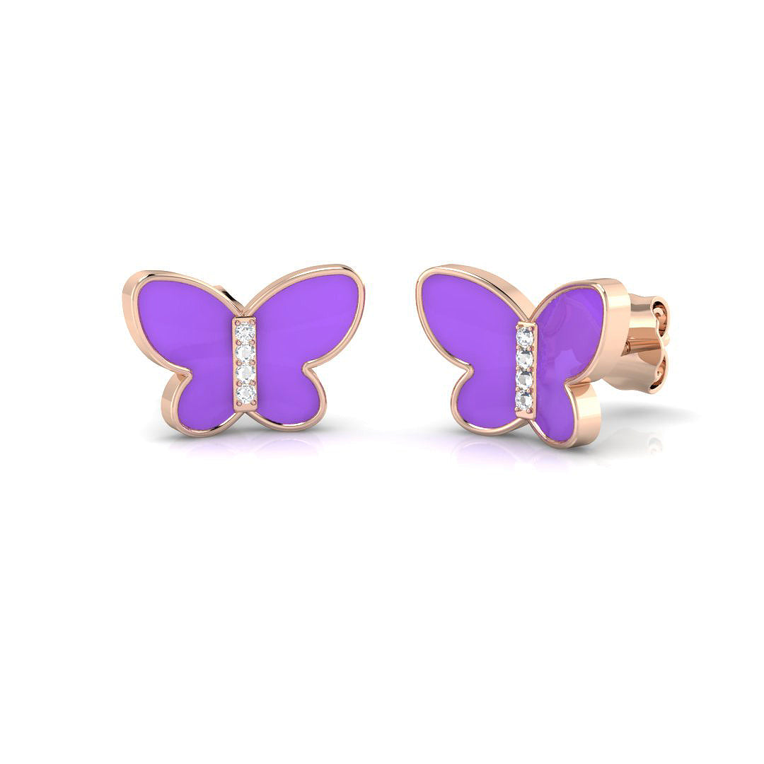 SE6775 — Earrings - 9k Rose Gold