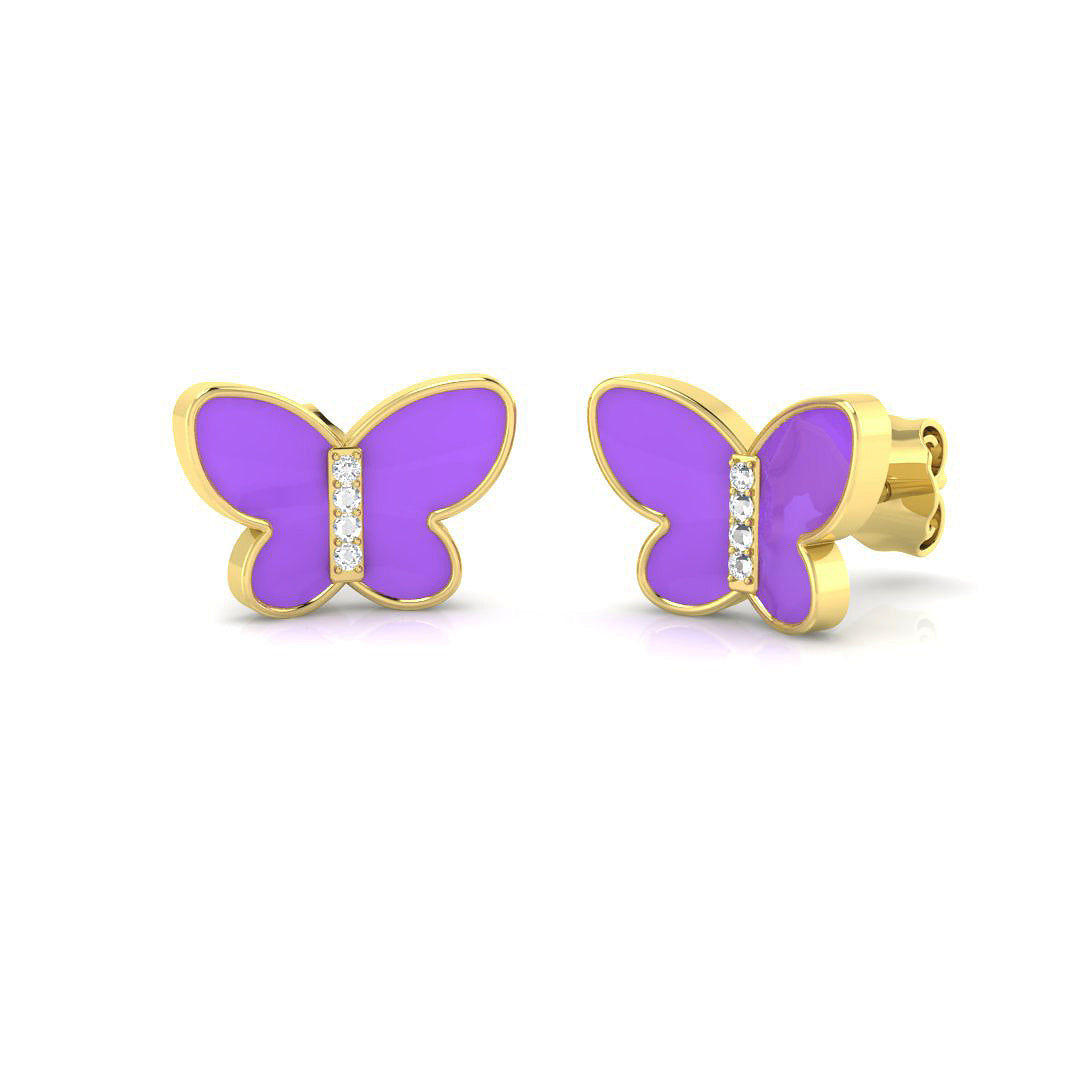 SE6775 — Earrings - 9k Yellow Gold