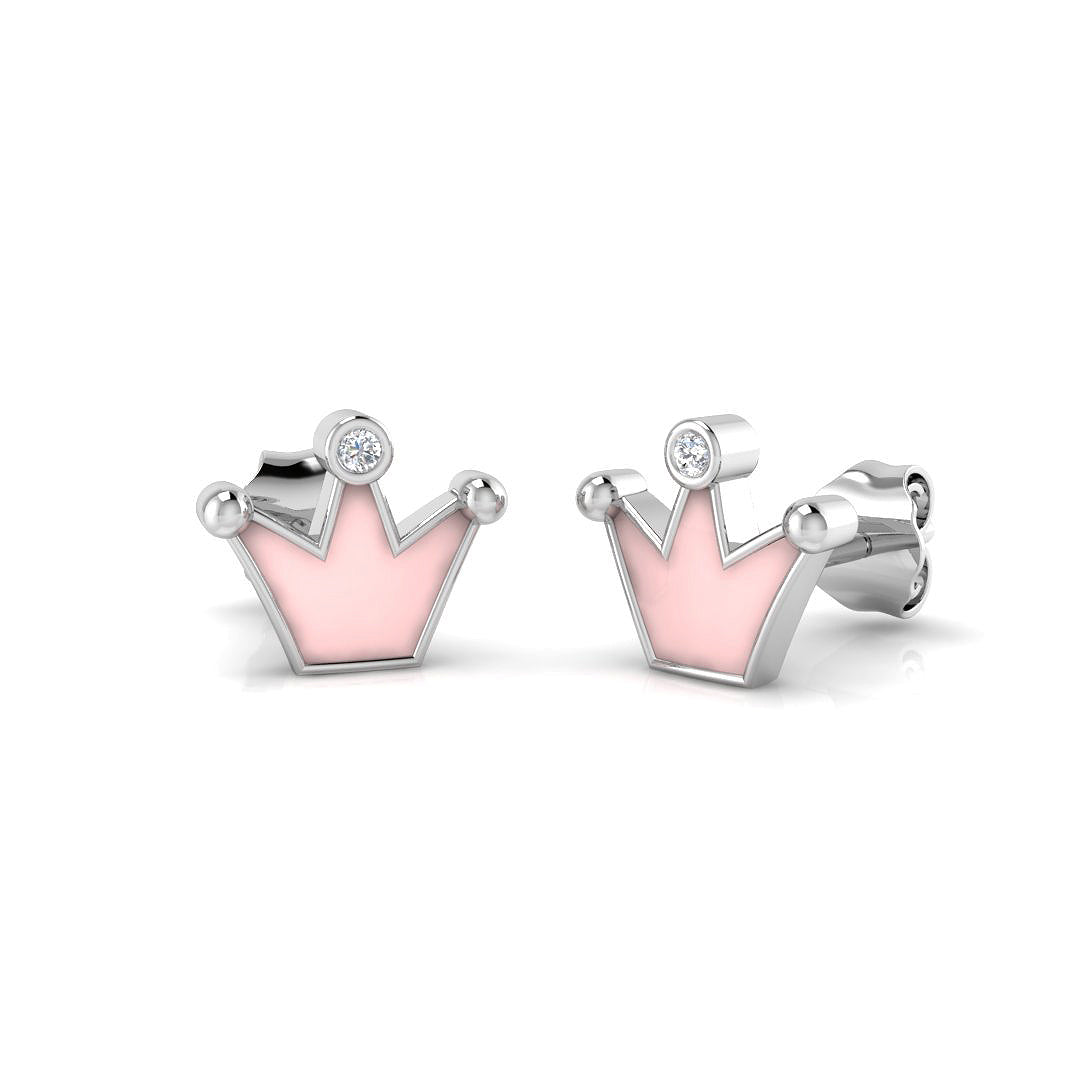 SE6777 — Earrings - 9k White Gold