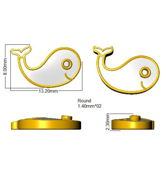 SE6778 — Earrings - 9k Yellow Gold detail
