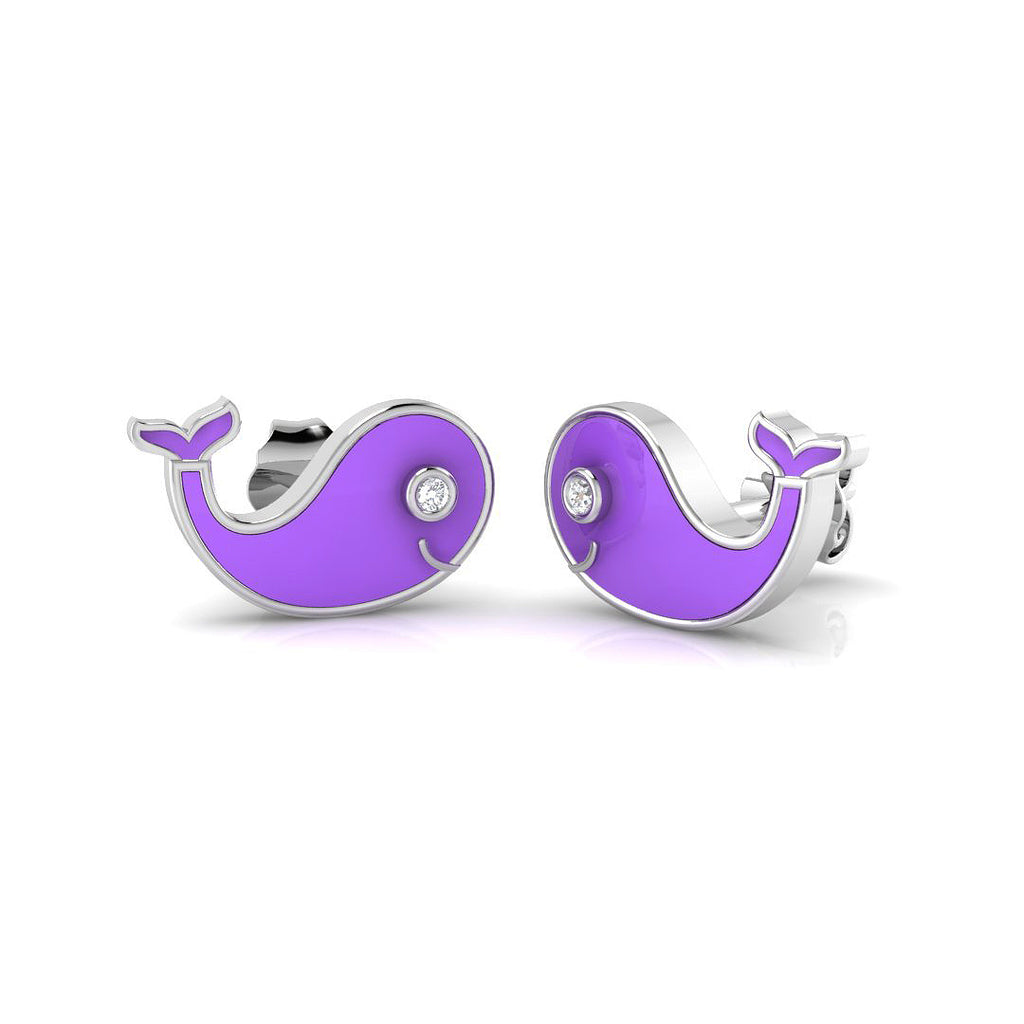 SE6778 — Earrings - 9k White Gold