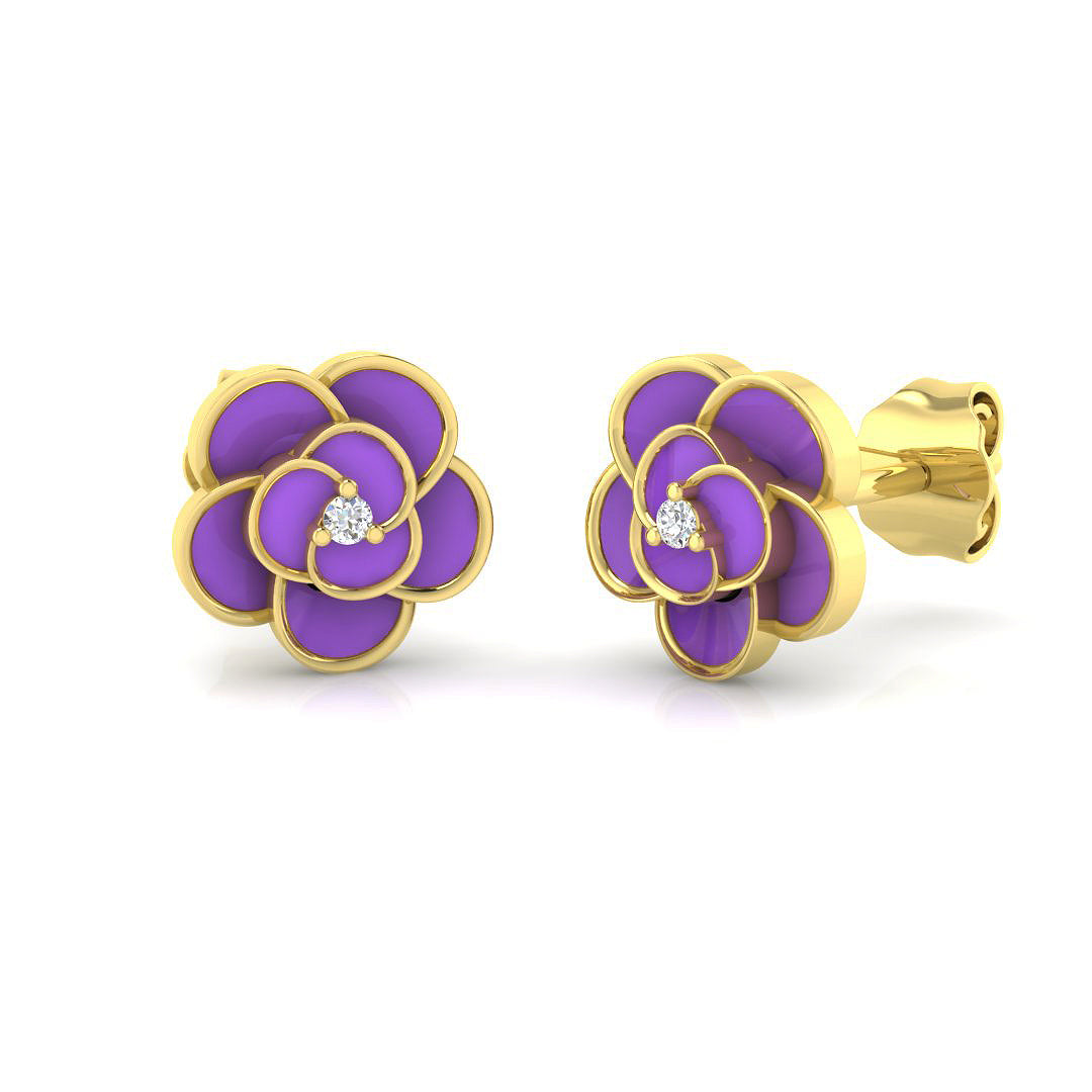 SE6779 — Earrings - 9k Yellow Gold