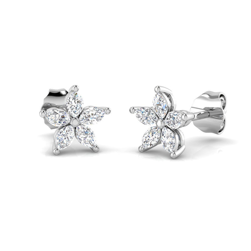 SE6786 — Earrings - 9k White Gold