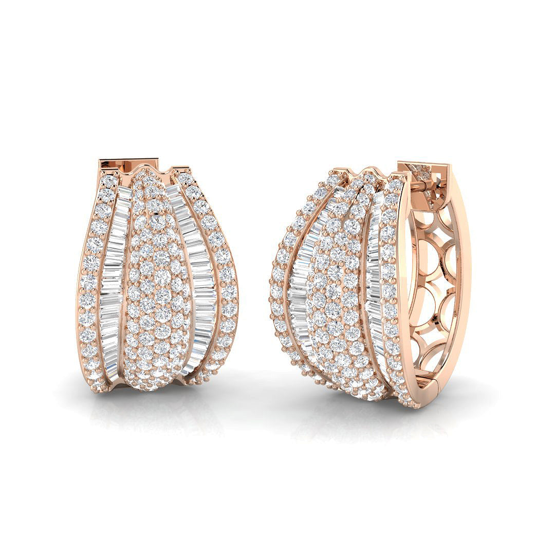 SE6789 — Earrings - 9k Rose Gold