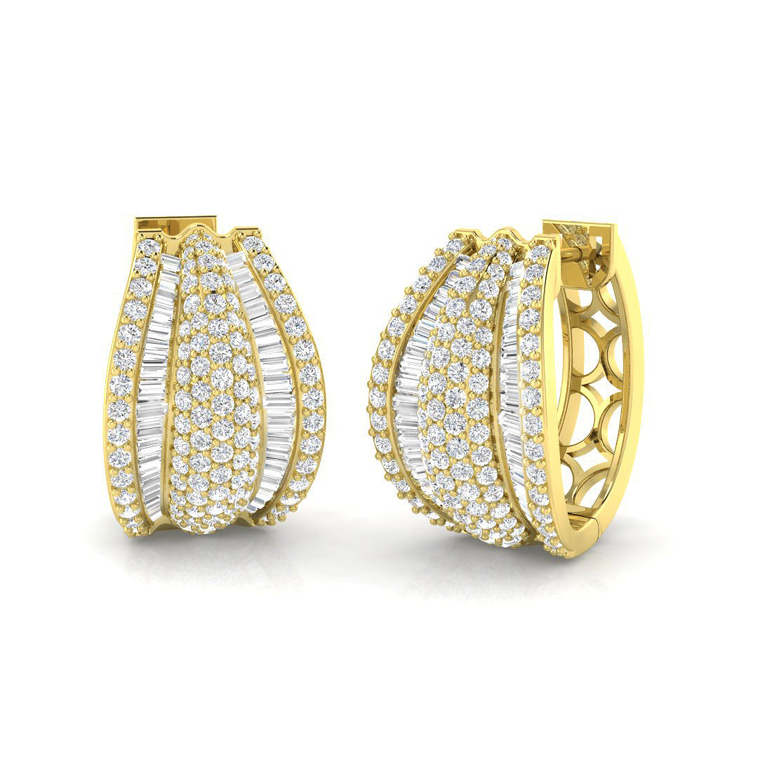 SE6789 — Earrings - 9k Yellow Gold