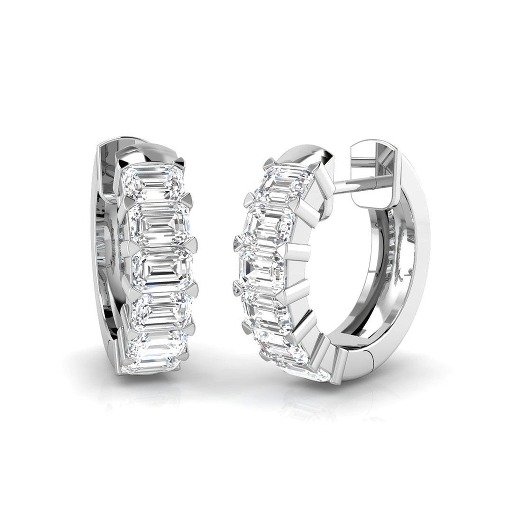 SE6795 — Earrings - 9k White Gold